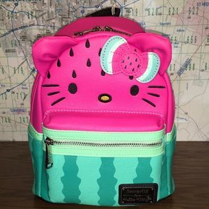Loungefly hello kitty watermelon backpack